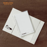 国誉（KOKUYO）学生MO手帐DIY套组NORITAKE手帐封套+MO横版周计划套装 白色 WCN-2XDTA01W