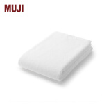 MUJI 棉绒 浴巾 纯棉柔软 本白色