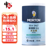 莫顿（MORTON） 盐 无碘海盐（未加碘） 无碘食盐 400g