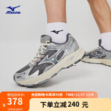 美津浓（MIZUNO）【RACER S】软底轻便运动跑步鞋子男 女缓震透气休闲慢跑鞋 19/渣渣灰 40.5