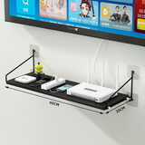 百目源（BAIMUYUANN）墙上置物架一字隔板免打孔客厅厨房卧室现代简约壁挂墙面墙壁搁板