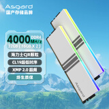 阿斯加特（Asgard）32GB(16Gx2)套装 DDR4 4000 台式机内存条 RGB灯条-海力士CJR颗粒-女武神·瓦尔基里系列