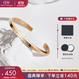 丹尼尔惠灵顿（DanielWellington）dw手镯女时尚首饰玫瑰金情侣对镯生日礼物送女友DW00400003