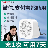 大洪微信收款音响收钱语音播报器收付款二维码收钱报音器小音箱大音量DH619-LL