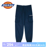 dickies休闲裤男  修身系列字母束口休闲工装裤DK007069 深藏青色 30