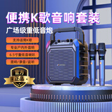 山水（SANSUI）G50无线蓝牙音箱音响功放一体机新款便携式K歌手提户外小型家用收音机大音量广场舞大功率重低音炮 G50【至尊版】双麦 6.5寸重低音喇叭