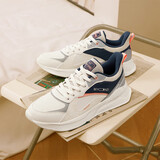 361°运动鞋男春夏季皮革面防泼水休闲老爹通勤跑步鞋子男672336702F-1