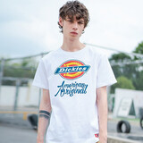 dickiesDickies 时尚字母LOGO印花短袖T恤 DK007087   白色 M