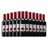 黑猫智利黑猫红酒赤霞珠干红GatoNegro 智利进口葡萄酒国际品牌猫酒 375ml毫升装赤霞珠2021年12瓶
