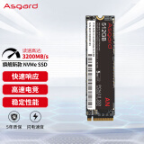 阿斯加特（Asgard）512GB SSD固态硬盘 M.2接口(NVMe协议) PCIe 3.0 AN3.0 读速高达3200MB/s