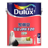 多乐士（dulux）家丽安专业净味120内墙乳胶漆 二合一防霉抗碱墙面漆 油漆涂料 墙漆A8666白色5L