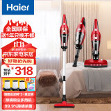 海尔（Haier）除螨仪吸尘器家用床上除螨虫杀菌仪器地面吸尘器紫外线手持杀菌螨虫仪吸尘机器ZC405S一机多用 红色【除螨吸尘多用】