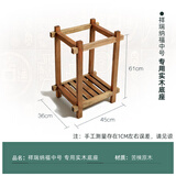 陋石坊中国风貔貅招财流水摆件新中式家居喷泉水鱼缸客厅桌面加湿器摆设 S030-3祥瑞纳福木底座