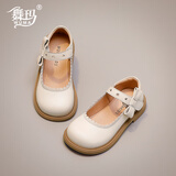 舞玛女童鞋子儿童真皮公主小皮鞋2025新款春秋季校园单鞋学生演出鞋