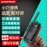 宝锋（BAOFENG）【双台价】BF-888S Plus炫彩版 大功率远距离对讲机商用民用户外商业酒店手台（黑色）