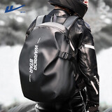 回力摩托车头盔包全盔骑士包大容量防水摩旅装备女双肩机车骑行背包男 黑色【可放99%全盔】