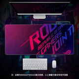 鼠标垫超大号ROG败家之眼键盘垫logo电竞游戏办公桌垫锁边可定制 ROG-之眼【N-081】 26厘米*21厘米*3mm厚度