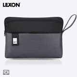 乐上（LEXON）平板电脑内胆包12/13.3英寸IPAD苹果保护套男休闲防泼水手拿包