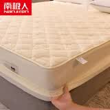 南极人（Nanjiren）羊羔绒床笠1.5x2米床罩加厚夹棉床垫罩保护套牛奶绒床套冬季保暖 米黄色-LHX【22支绒更暖】 180*200cm【3层夹棉】约3.6斤