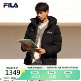 FILA 斐乐官方男子羽绒服冬季时尚休闲连帽保暖上衣外套