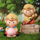 如果（Roogo）国风摆件盲盒工位桌面装饰办公桌创意手办文创开业礼品生日礼物女 圣者归来盲盒单个（随机发货）