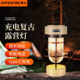 神火（SupFire）RY06营地灯户外照明灯复古露营灯手提灯帐篷灯应急照明LED氛围灯