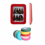 思雅晨（Saysn）古筝指甲儿童成年人练习弹奏指甲加厚带凹槽双手套装