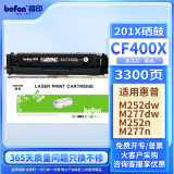 得印兼容CF400A硒鼓（鼓粉一体）黑色单支装（适用惠普m277dw mf633cdw M252 M252DN M252DW）打印页数：3300