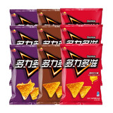 多力多滋（Doritos）多力多滋玉米片68g*9袋超浓芝士玉米片旗下薯片膨化零食礼包 【3种味各3包】多力多滋68g