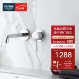 高仪（GROHE）暗装面盆龙头 入墙式冷热水龙头 隐藏式墙出水台盆龙头2029200C 德产蓝色阀芯