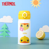 膳魔师（THERMOS）保温杯不锈钢保温保冷水杯卡通 JNL-350-BDYWH 大黄鸭 350ml