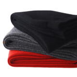 袋鼠贴身保暖内衣含羊毛裤男女士厚款保暖裤秋冬季修毛线打底裤 女-薄版-深灰 XL