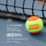 欧帝尔欧帝尔网球儿童初学过渡减压pear绿球orange橙球apple红球训练球 三个橘子球（D3）