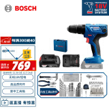 博世（BOSCH）GSB 180-LI 18V充电式电动螺丝刀锂电冲击钻工具箱含附件手动工具