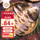 恒兴食品 北海一夜埕金鲳鱼 1kg 4条装 腌制咸鱼海鲜干货特产 源头直发