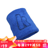 川崎（KAWASAKI） 羽毛球配件长短护手腕健身运动擦汗吸汗护具 短护腕KF-3211 蓝色