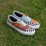 VANS范斯官方 Era虎纹腰果花拼布校园复古男女帆布鞋 彩色 35