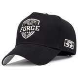 BuyYii大头围帽子男夏季潮大号加大棒球帽大脸大头鸭舌帽秋冬大码遮阳帽 YSM-78 高顶黑色白标 XL 加大头围(60-65cm)可调节