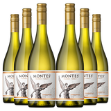 MONTES【蒙特斯官旗】智利原瓶进口红酒 蒙特斯montes经典系列750ml 霞多丽白葡萄酒整箱装