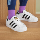 阿迪达斯 （adidas）三叶草小白鞋男女经典SUPERSTAR金标贝壳头板鞋运动鞋FU7712 FU7712 40 码/6.5uk/脚长24.5cm