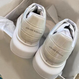 宇桥楚麦昆小白鞋男增高鞋厚底情侣休闲经典板鞋百搭运动莆田鞋子 白-灰鳄鱼【OG楚麦昆旗舰版】 42