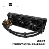 Thermalright(利民)  FROZEN WARFRAME 360 BLACK 寒冰装甲 一体式水冷散热器 IPS液晶屏 FW360 BLACK