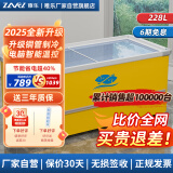 稚乐【工厂直营】冷柜冰柜商用 冰柜展示柜大容量岛柜 展示柜冷藏保鲜柜 冷藏展示柜 超市冷冻柜雪糕柜 1.0米【变频节能40%】深体岛柜 保鲜/冷冻