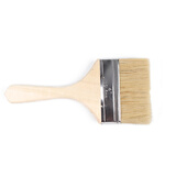 科力邦（Kelibang） 毛刷 油漆刷 涂料刷软毛刷子扫灰刷子 清洁用刷子 加厚猪毛刷混合鬃毛刷 4.0英寸 KB3217