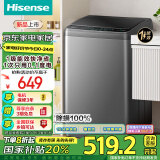 海信（Hisense）波轮洗衣机全自动 8.5公斤大容量波轮家用租房宿舍金属机身一级能效HB85DC20以旧换新国家补贴