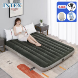 INTEX 64109双人加大充气床垫露营户外防潮垫家用陪护午休睡垫折叠床