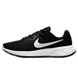 【95成新】耐克NIKE跑步鞋送男友透气REVOLUTION 6春夏运动鞋DC3728-003黑44.5  