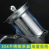 派品龙 不锈钢茶漏器茶滤茶叶过滤网茶具内胆泡茶器红茶泡茶壶茶隔茶具 茶漏-02 中号