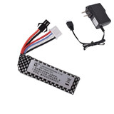 冠今玩具儿童玩具遥控车坦克飞机玩具枪充电器4.8v6v7.2v7.4v11.1v锂电池 11.1v-2000毫安锂电池+充电器