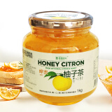 韩国农协 原装进口 蜂蜜柚子茶1kg 蜜炼柚子果酱 水果茶 营养果味 早餐冲调饮品可吃可泡
